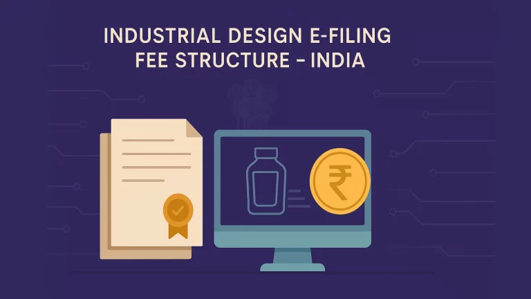 Industrial Design Registration Fees in India