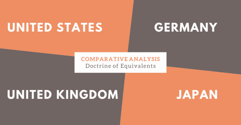 Comparative Analysis of Doctrine of Equivalents in Various Jurisdictions