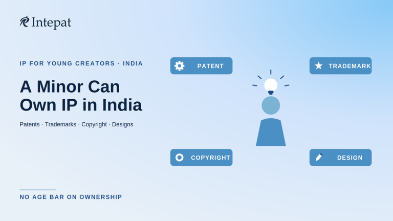 Can a Minor Own or File an IP Application in India?