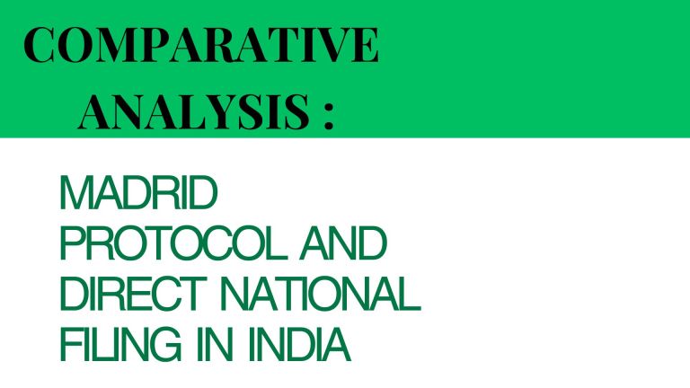 Comparative Analysis: Madrid Protocol vs. Direct National Filing in India
