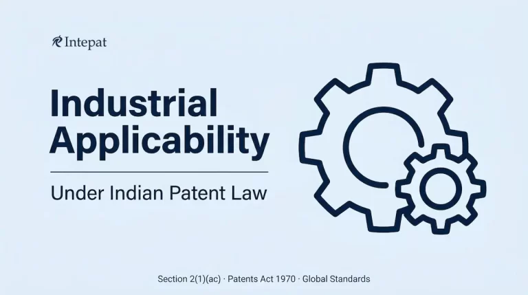 Industrial Applicability Under Indian Patent Law: Legal Test and Global Standards